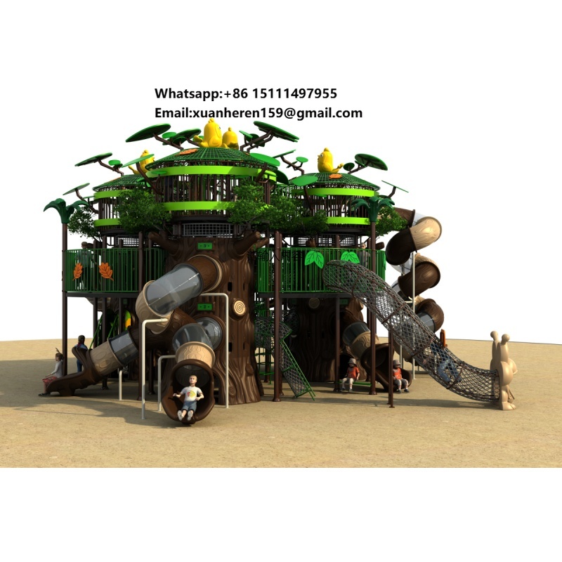 Kids Outdoor Adventure Park - Anaokulu Çocukları İçin Açık Hava Oyun