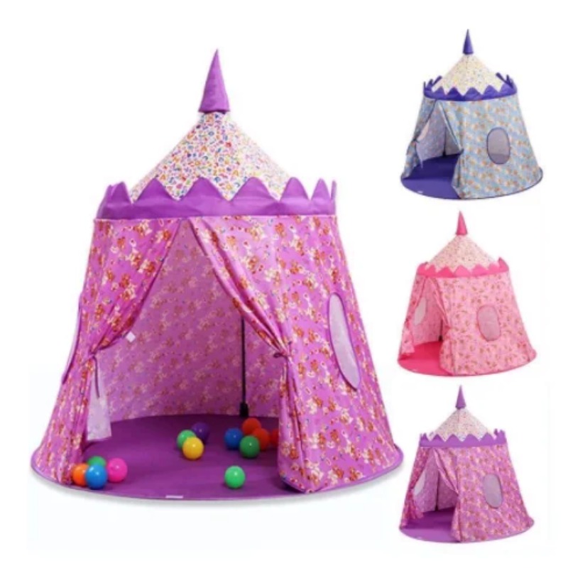 Kids Outdoor Yurt - Çocuk Bez Çadır Prens Prenses Oyunu