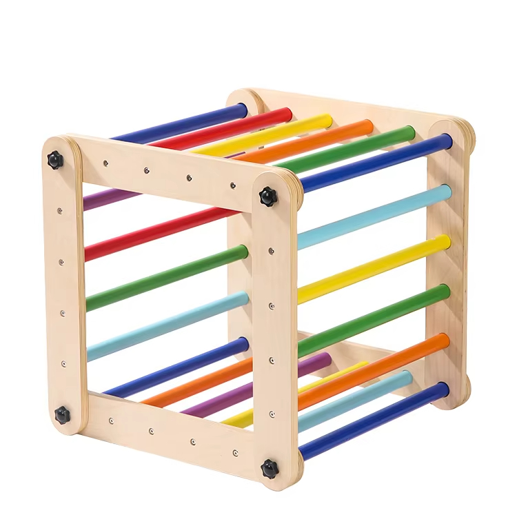Kids Outdoor Wooden Climbing Frame - Orman Jimnastiği Çocuklar İçin Açık Hava