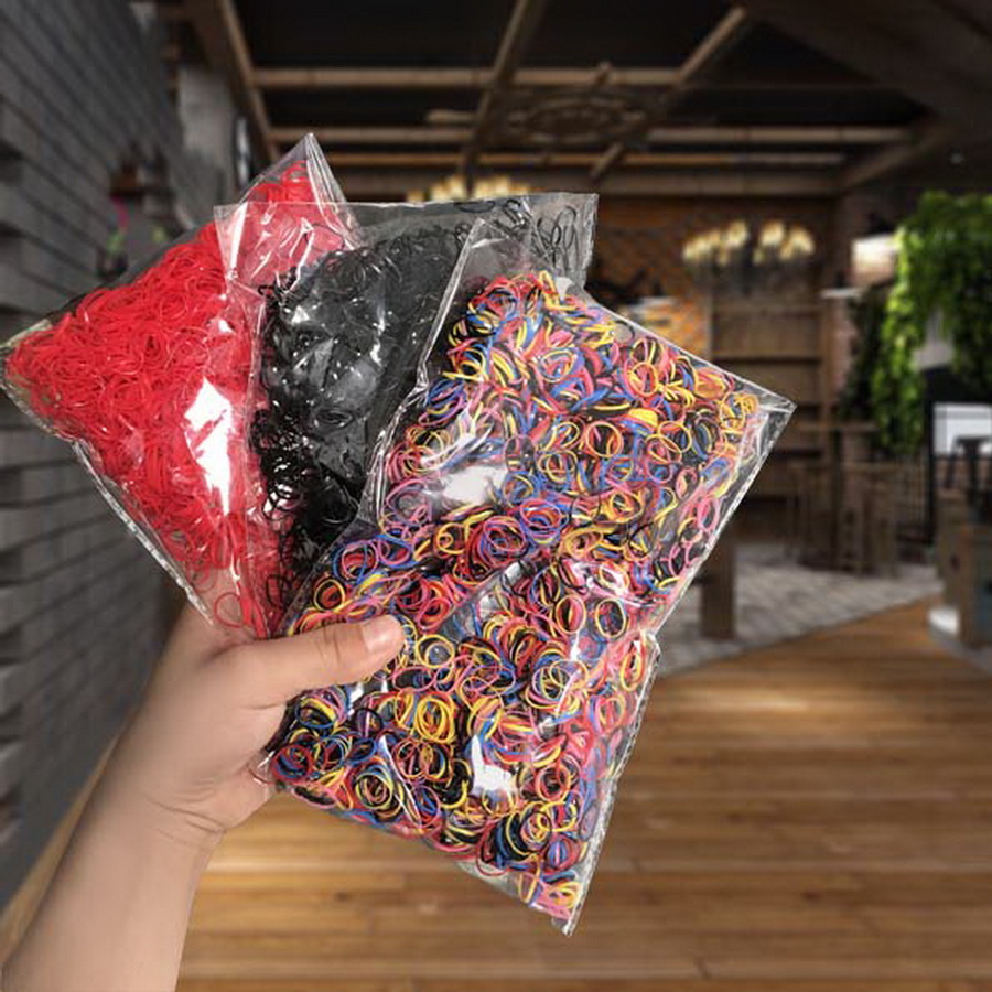 Kids Outdoor Decor - 3000 adet/paket tek kullanımlık lastik bantlar