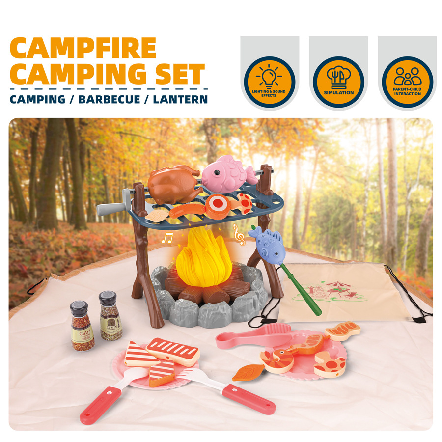 Kids Outdoor Explorer Kit - Çocuk Kamp Çadırı Seti Bebek Oyun