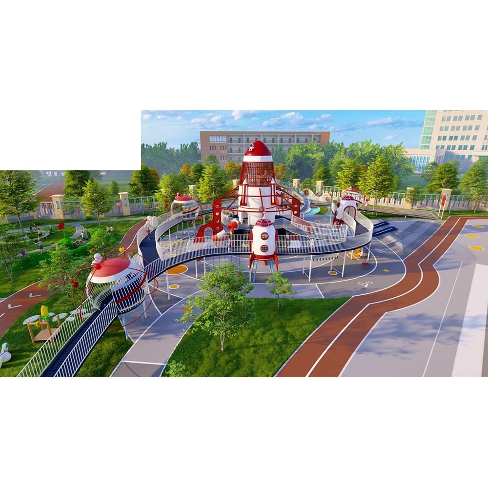 Kids Outdoor Adventure Park - Yüksek Kaliteli Özelleştirilmiş Macera Parkı Oyunları