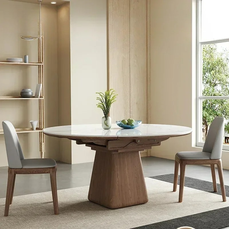 Kids Outdoor Dining Table - Uzatılabilir yemek masası için m Yuvarlak