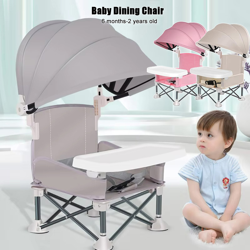 Kids Outdoor Dining Table - Bebek Katlanabilir Yemek Sandalyesi Alüminyum Alaşımlı