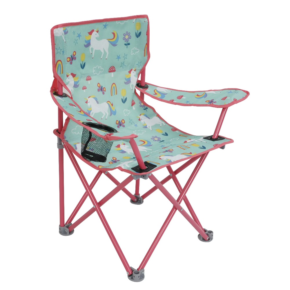 Kids Outdoor Lawn Chair - Çocuklar için Güvenlik Kilidi ile Katlanabilir