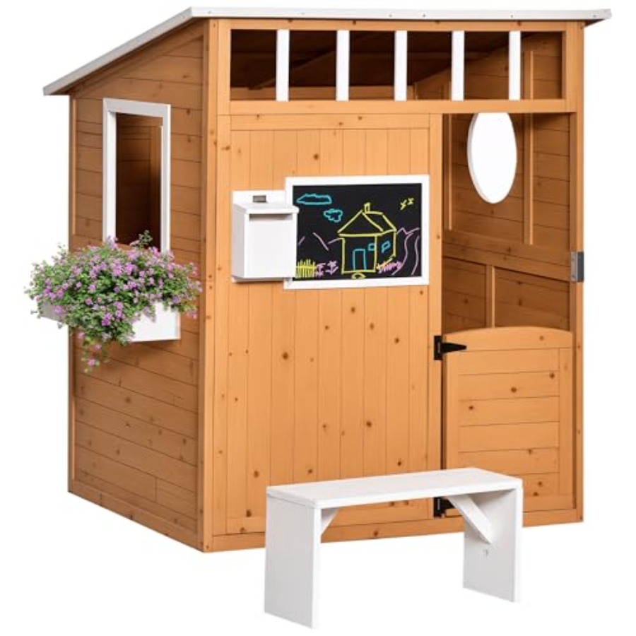 Çocuklar İçin Çalışan Kapılı,  - Kids Outdoor Playhouse incelemesi ve fiyatı