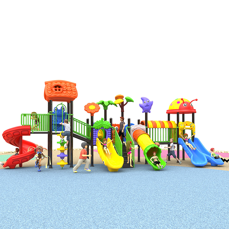 Açık Hava Renkli Plastik Kaydı - Kids Outdoor Adventure Park incelemesi ve fiyatı