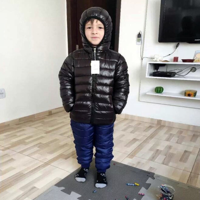 Kapşonlu hafif aşağı ceketler  - Kids Outdoor Jacket incelemesi ve fiyatı
