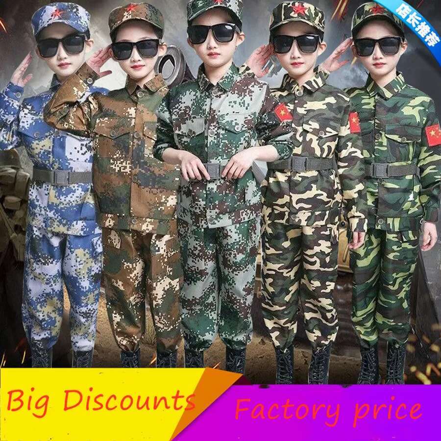 Erkek kız Askeri Eğitim Ünifor - Kids Outdoor Ninja incelemesi ve fiyatı