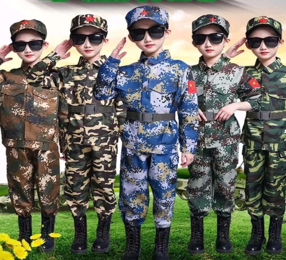 Erkek kız Askeri Eğitim Ünifor - Kids Outdoor Ninja incelemesi ve fiyatı