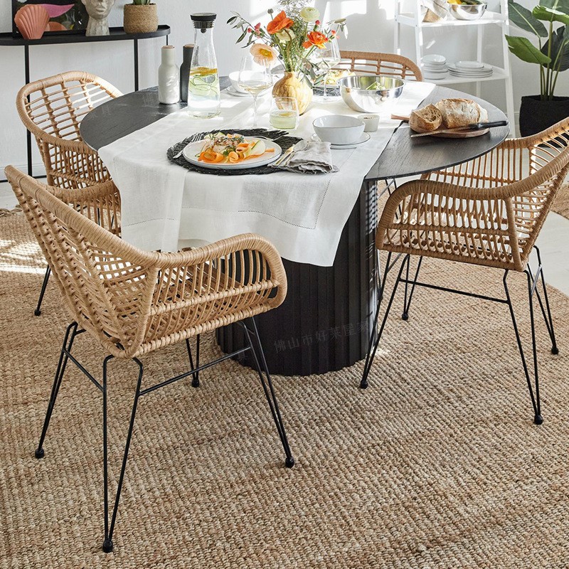 MOMO Ins Rattan Açık Balkon De - Kids Outdoor Dining Table incelemesi ve fiyatı