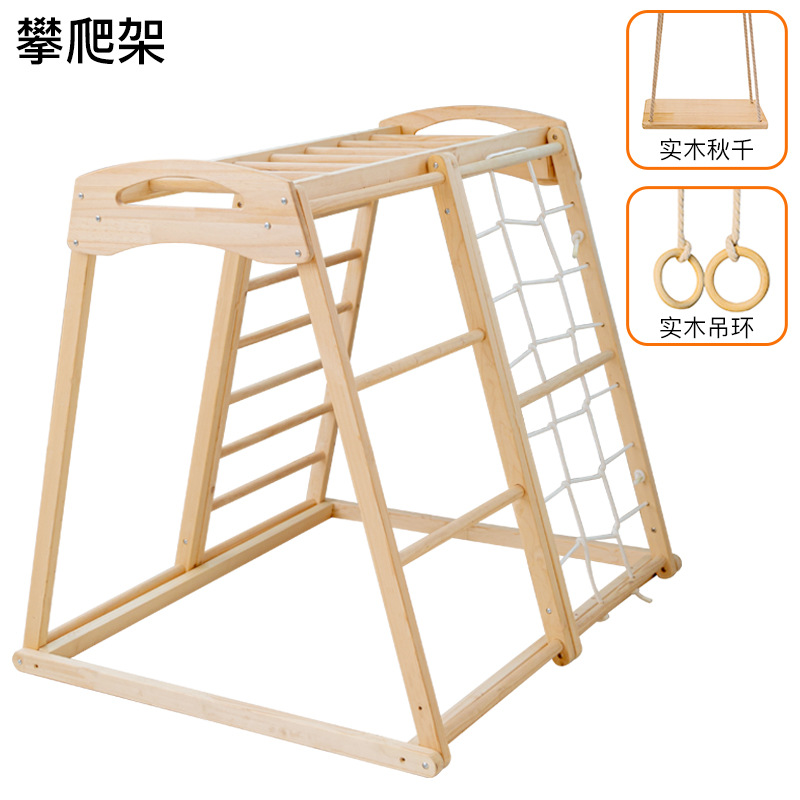 Orman Oyun Parkı Çocuklar İçin - Kids Outdoor Wooden Climbing Frame incelemesi ve fiyatı