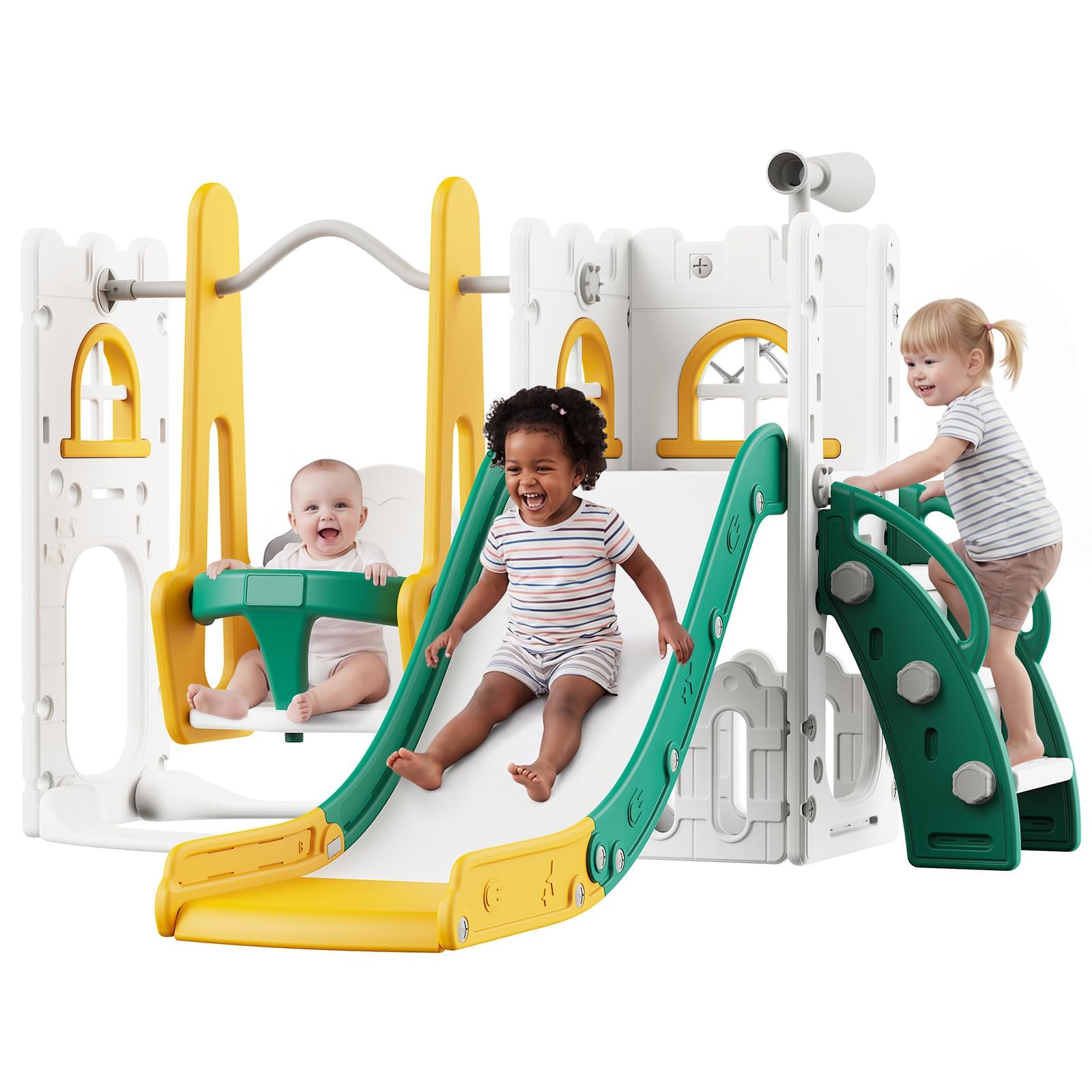 7'si 1 Arada Çocuk Kaydırağı v - Kids Outdoor Playhouse incelemesi ve fiyatı