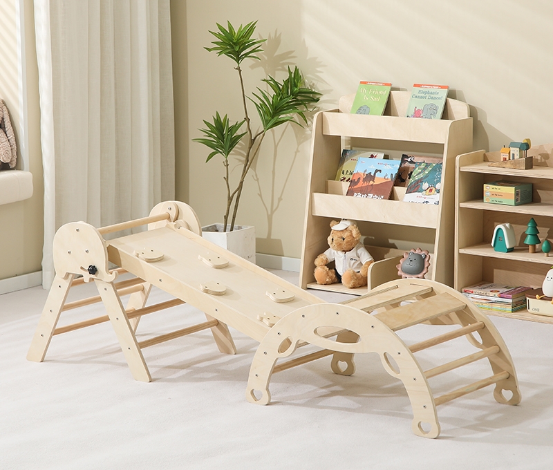 Sıcak Satış 7'si 1 Arada Monte - Kids Outdoor Wooden Climbing Frame incelemesi ve fiyatı