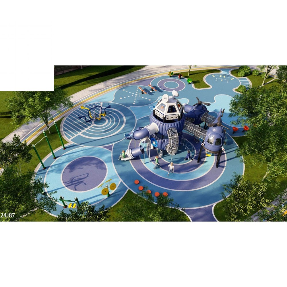 Yüksek Kaliteli Özelleştirilmi - Kids Outdoor Adventure Park incelemesi ve fiyatı