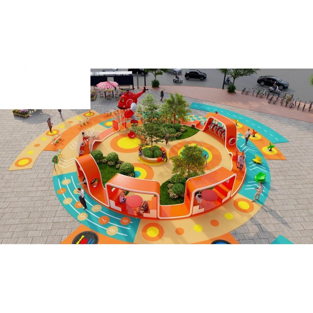 Yüksek Kaliteli Özelleştirilmi - Kids Outdoor Adventure Park incelemesi ve fiyatı