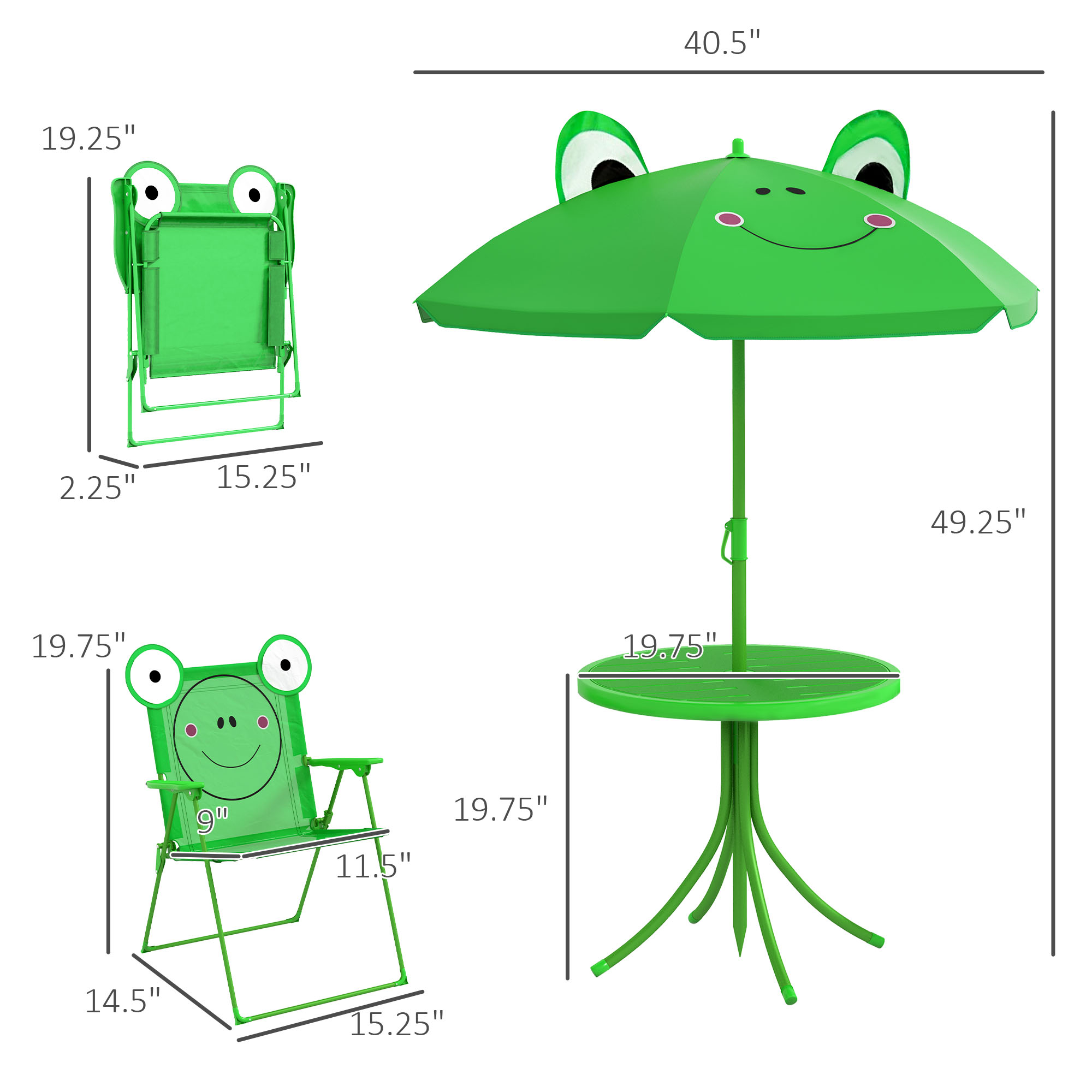 Çocuk Masa ve Sandalye Seti, K - Kids Outdoor Table And Chairs incelemesi ve fiyatı