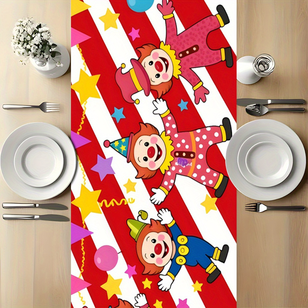 Sirk Palyaçosu Parti Masa Örtü - Kids Outdoor Dining Table incelemesi ve fiyatı