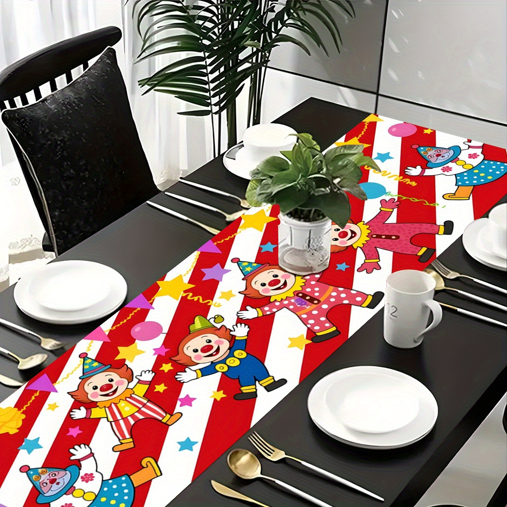 Sirk Palyaçosu Parti Masa Örtü - Kids Outdoor Dining Table incelemesi ve fiyatı