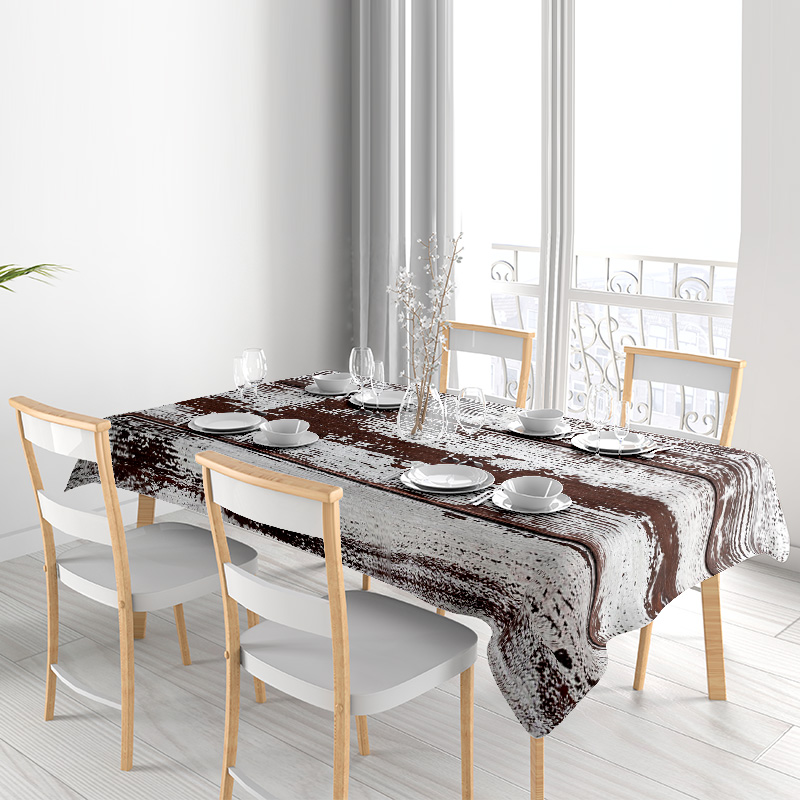 Rustik Kahverengi Beyaz Çizgil - Kids Outdoor Dining Table incelemesi ve fiyatı