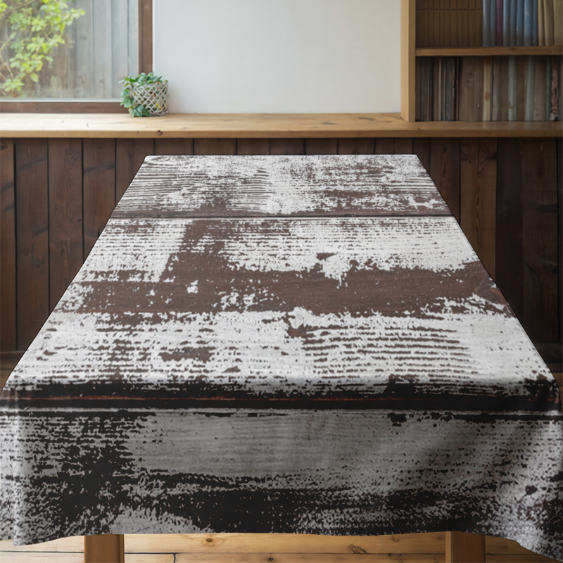Rustik Kahverengi Beyaz Çizgil - Kids Outdoor Dining Table incelemesi ve fiyatı