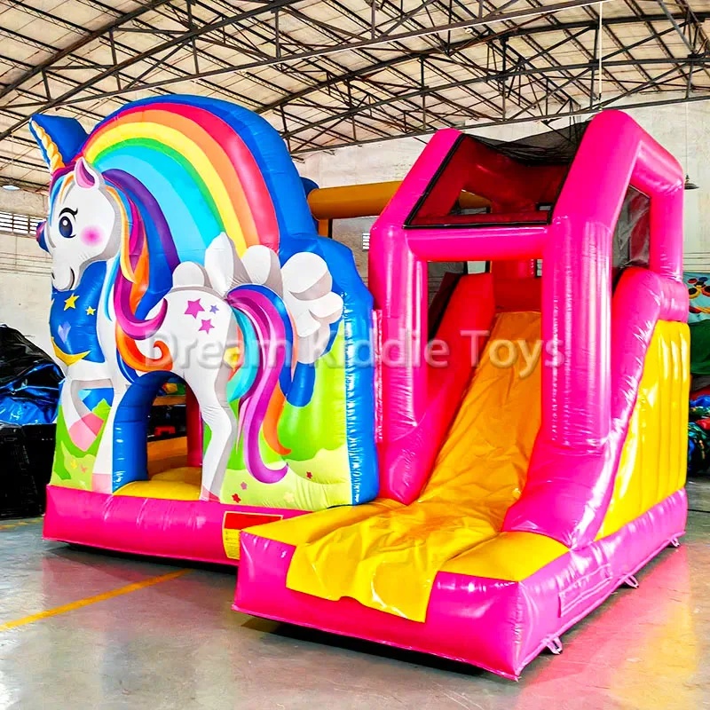 Unicorn Rainbow PVC Şişme Kale - Kids Outdoor Adventure Park incelemesi ve fiyatı
