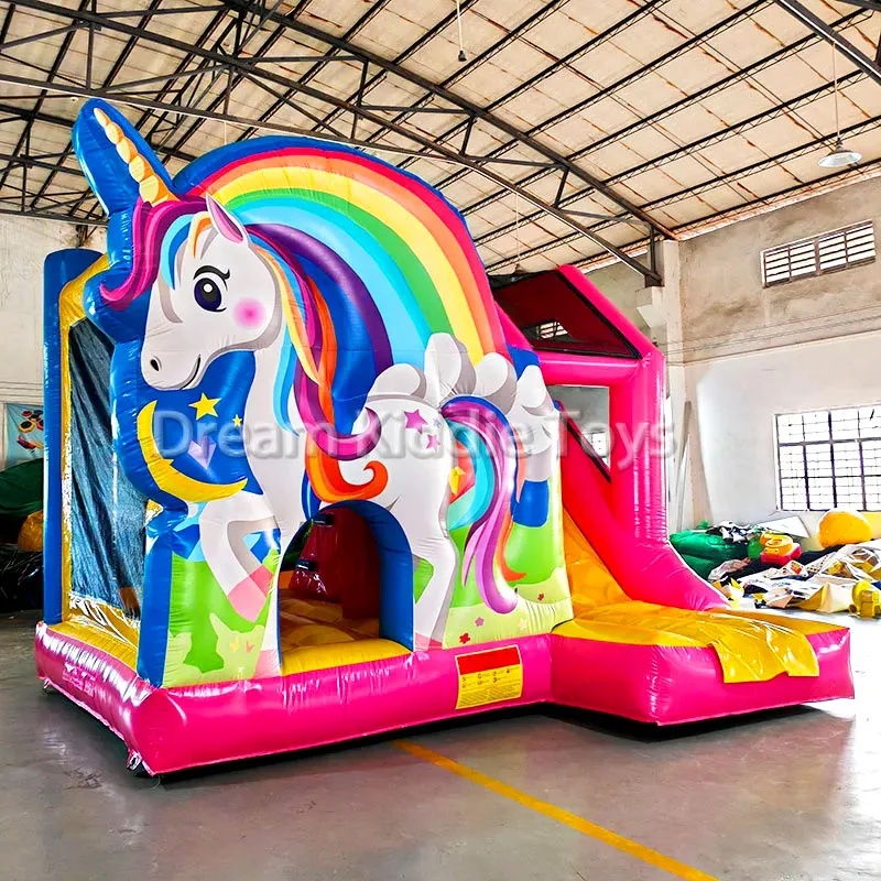 Unicorn Rainbow PVC Şişme Kale - Kids Outdoor Adventure Park incelemesi ve fiyatı