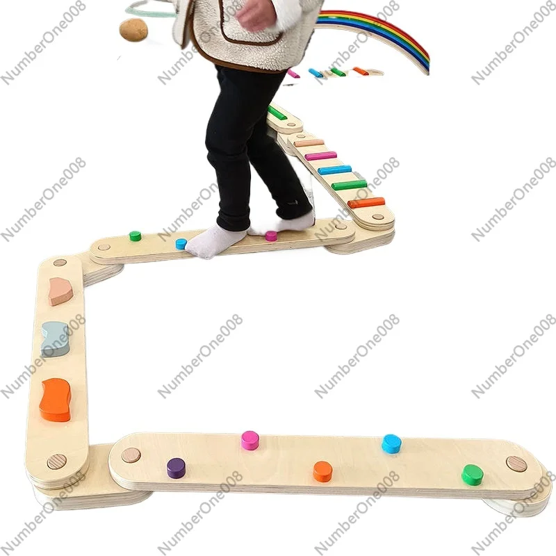 Kalın Ahşap Denge Çubuğu Dokun - Kids Outdoor Balance Beam incelemesi ve fiyatı