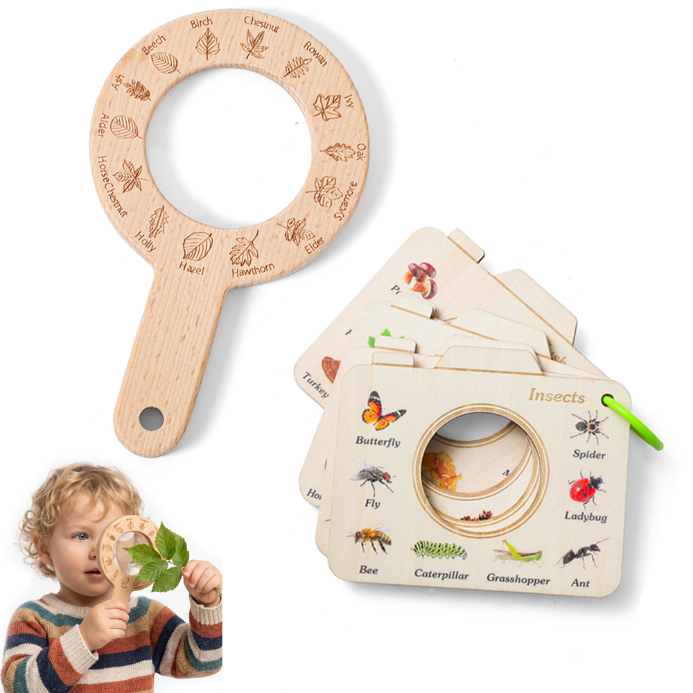 Ahşap Büyüteç ve Kamera Şeklin - Kids Outdoor Explorer Kit incelemesi ve fiyatı