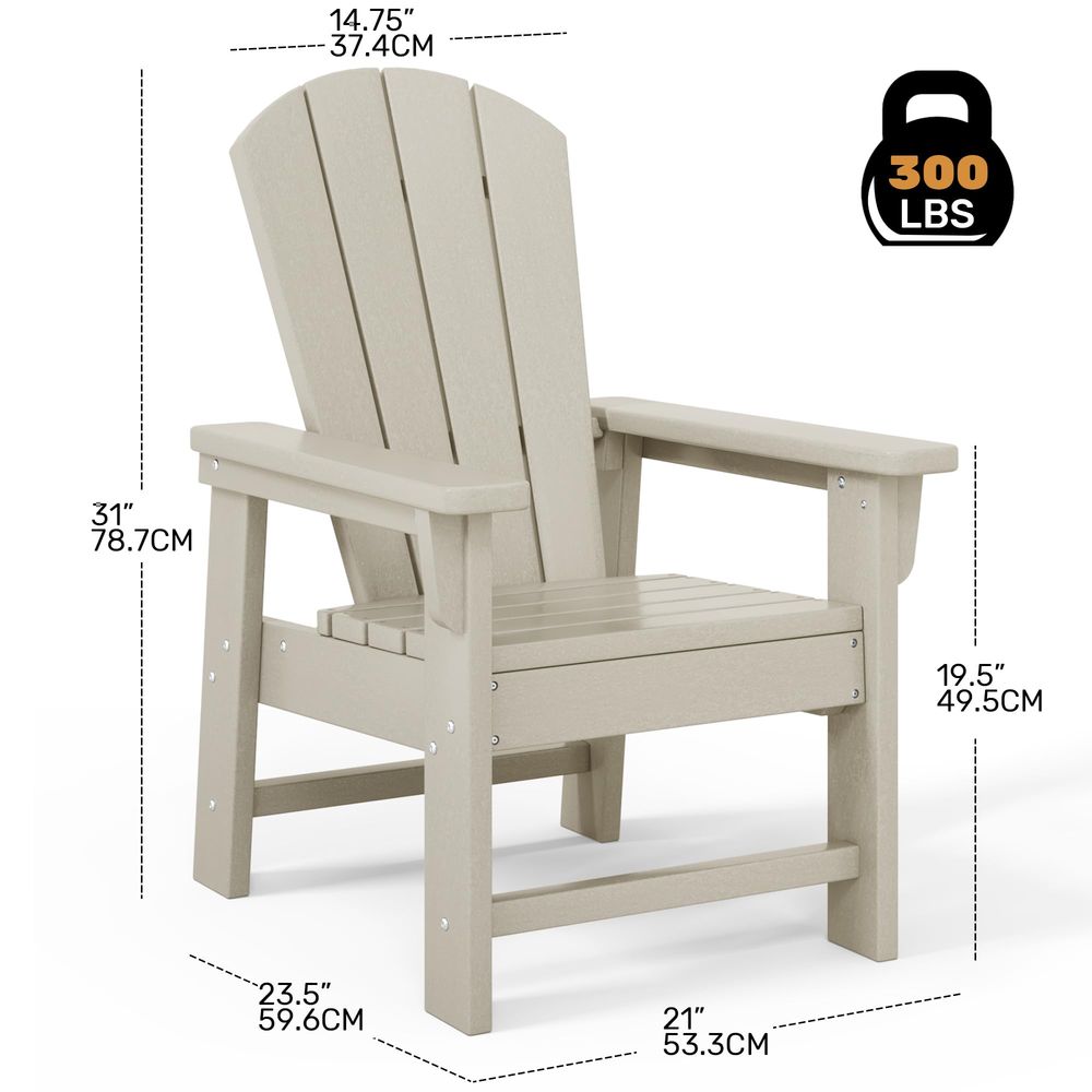 Çocuklar için Adirondack Sanda - Kids Outdoor Lawn Chair incelemesi ve fiyatı