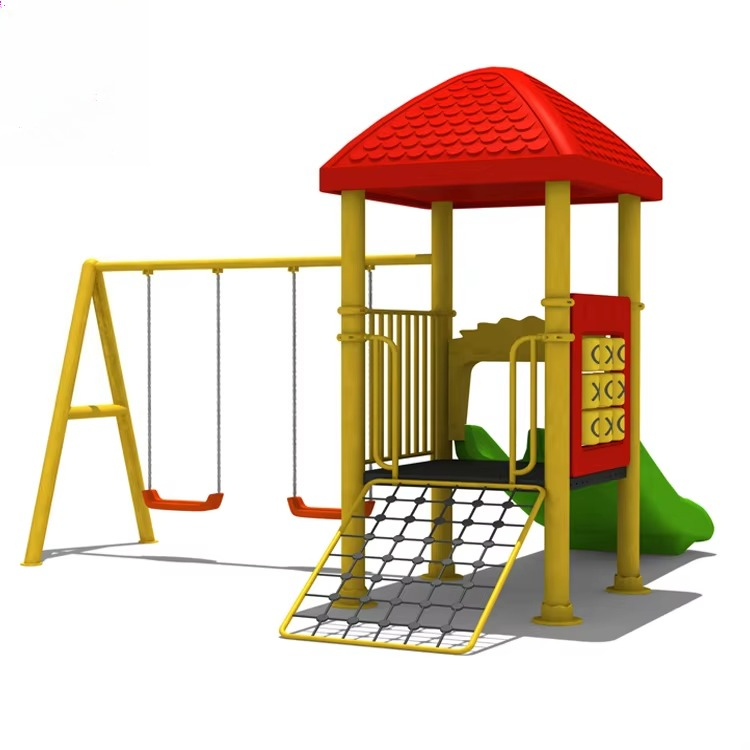 Çelik Oyun Alanı Ekipmanları,  - Kids Outdoor Swing Set With Slide incelemesi ve fiyatı