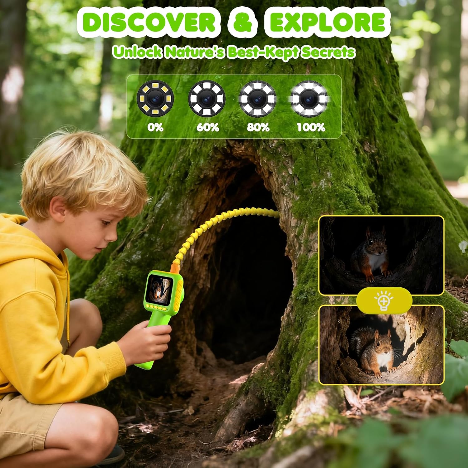 Çocuklar için Endoskop, Işıklı - Kids Outdoor Explorer Kit incelemesi ve fiyatı