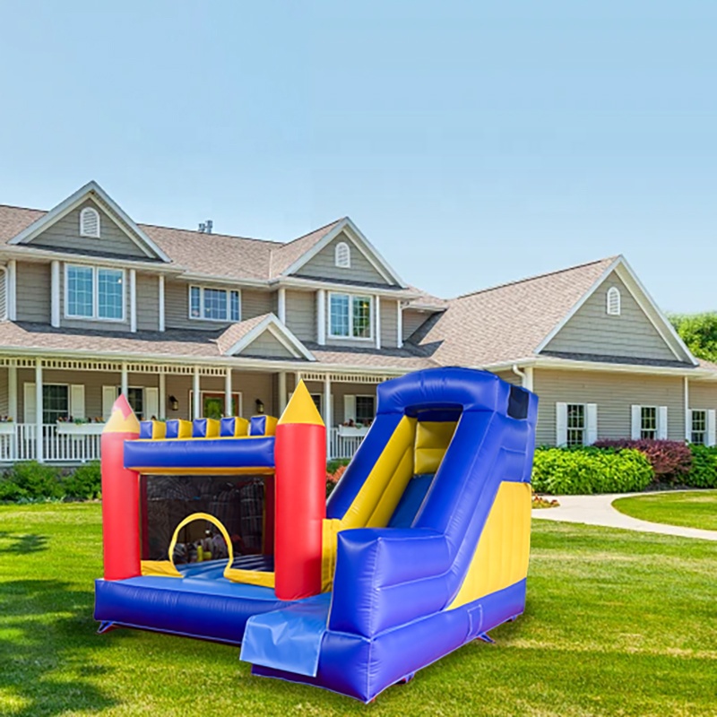 4m x 4m Şişme Oyun Evi, Kaydır - Kids Outdoor Playhouse incelemesi ve fiyatı